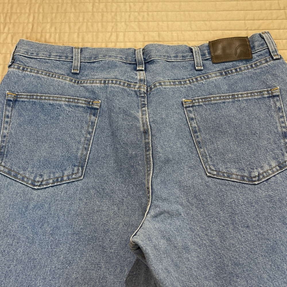 Magellan Outdoors Men's Light Blue Straight Jeans SIZE 40/32 - Picture 8 of 9